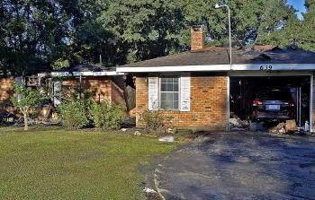 Bayou Vista Fire Chief Ricky Roberts said a fire destroyed a house in the 600 block of Fangue Lane in Bayou Vista Tuesday. 