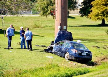 Berwick police responded to a two-vehicle accident in the eastbound lanes of U.S. 90 in Berwick around 10 a.m. today. Officers remained on scene at noon. No additional information was available.
