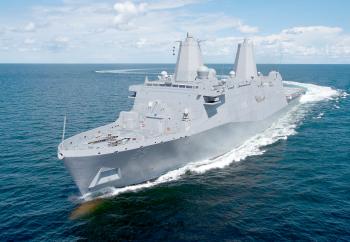 Huntington Ingalls Industries (NYSE:HII) announced Friday, Oct. 18, that its Ingalls Shipbuilding division has delivered the amphibious transport dock Somerset (LPD 25) to the U.S. Navy. 