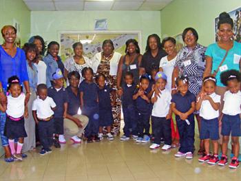 Mothers of Head Start students joined their children Wednesday as part of activities for the Head Start Awareness and Early Recruitment celebration. 