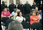 A packed council chamber included 22 uniformed Patterson police officers looking for the council to resume a policy allowing officers who live outside of the city limits to bring their units home with them. A motion for a resolution allowing that practice died due to the lack of a second near the conclusion of a two-hour Patterson City Council meeting Tuesday night.
